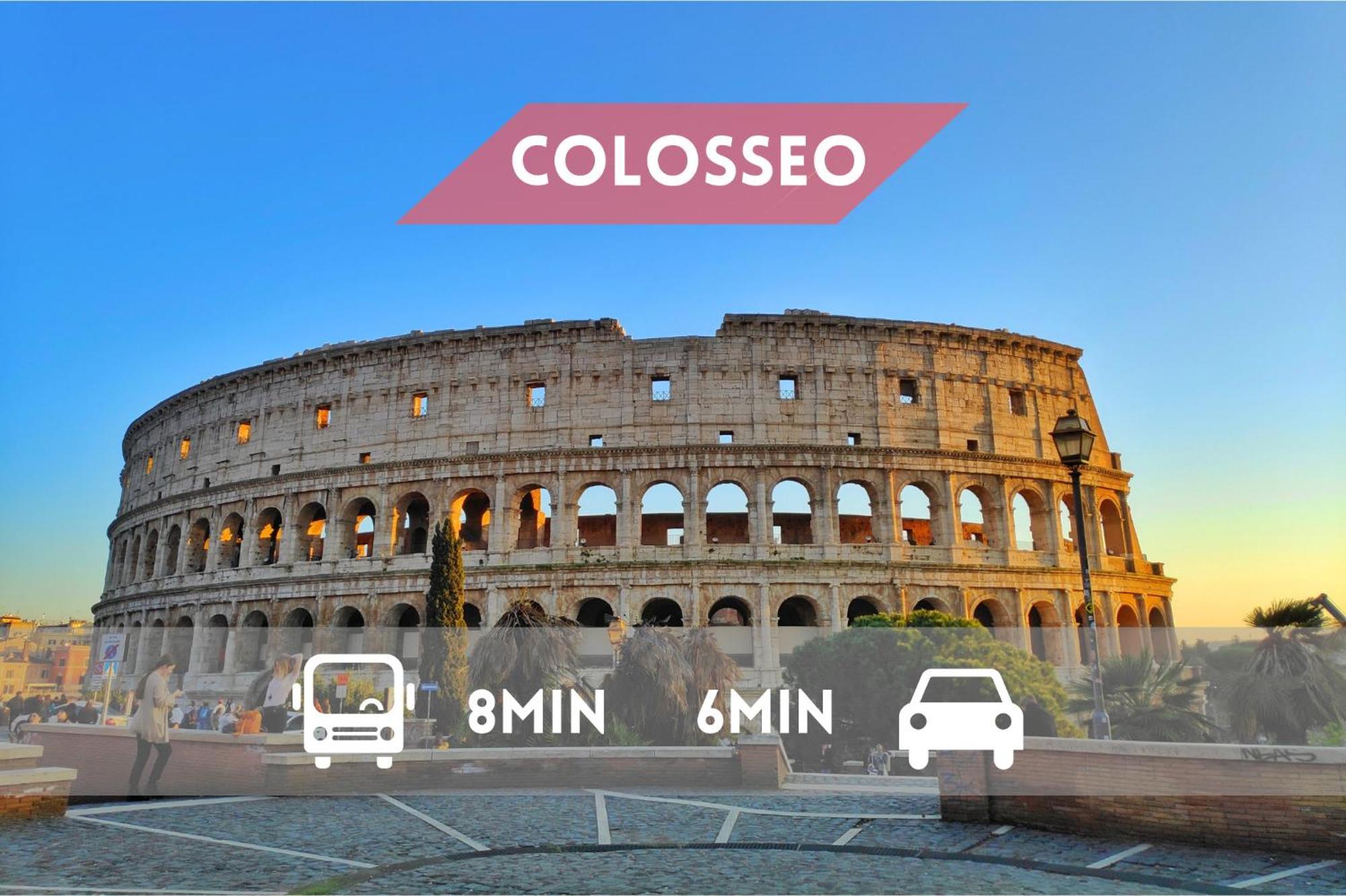Hotel Colombo Penthouse Wi Fi Netflix Ac Roma Exterior foto