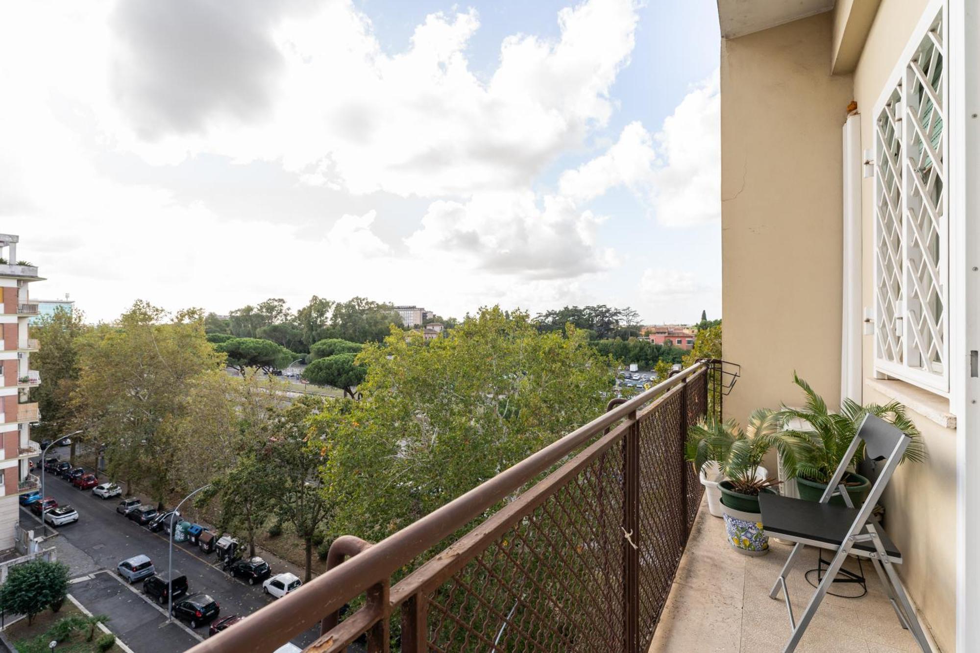 Hotel Colombo Penthouse Wi Fi Netflix Ac Roma Exterior foto